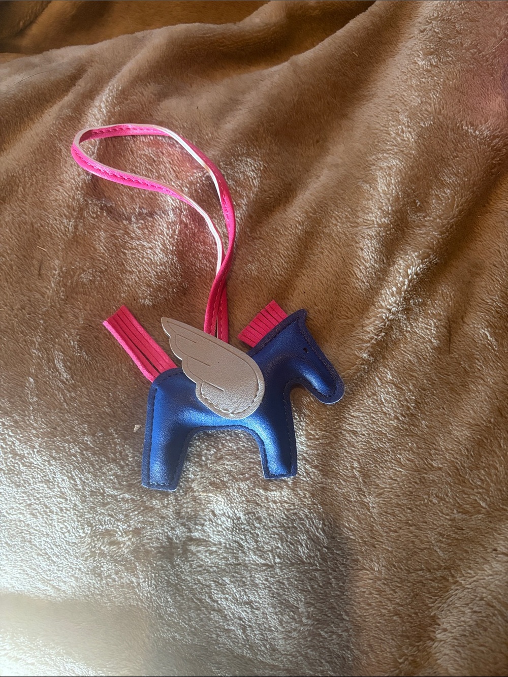Pegasus bag charm
